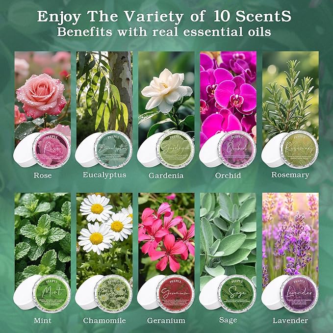 Shower Steamers Aromatherapy Birthday Gifts for Women - 10 Pack,Gifts for Wife Mothers Daughter Sister Stress Relief & Deep Relaxation Self Care Home Spa Essential