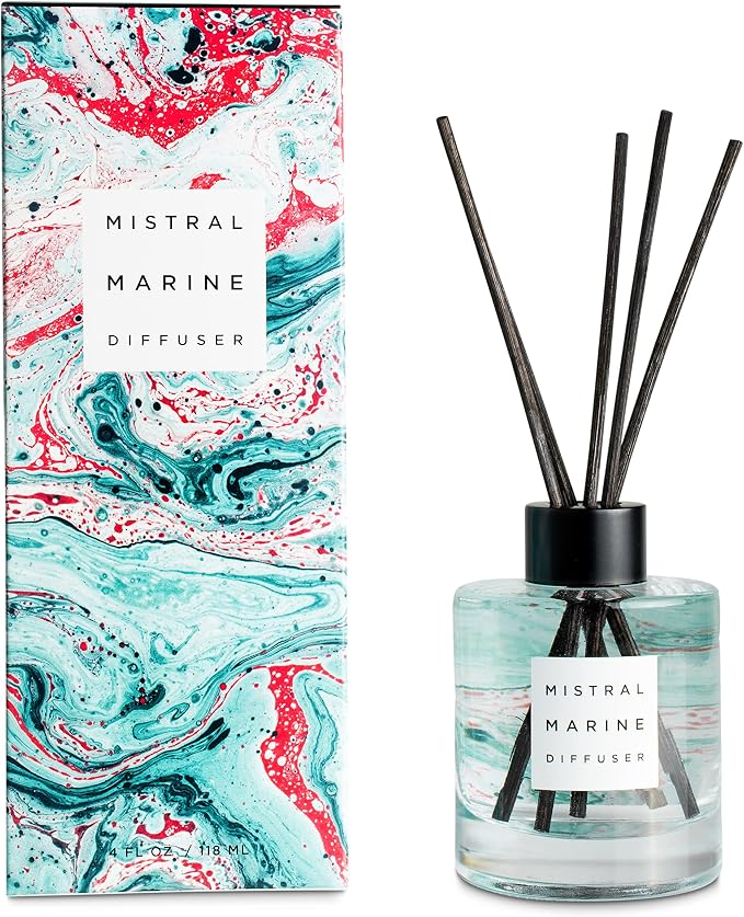 Mistral Marbles Home Fragrance Diffuser, Marine