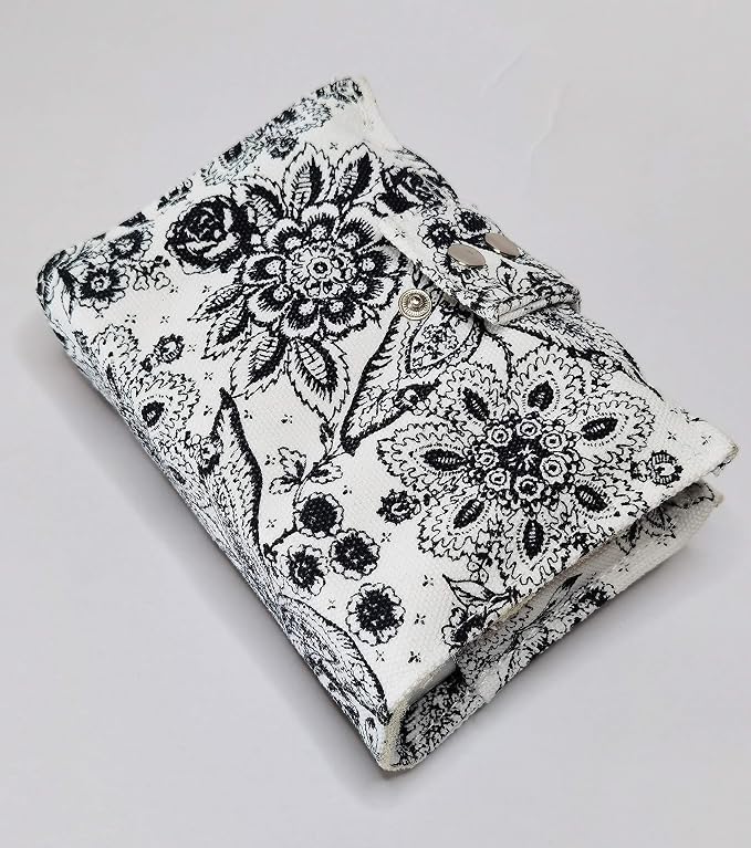 Essential Oil Purse Canvas Oil Pouch Storage Bag 10-bottle 5ml-10ml Perfume Bottle Oil Travel Bag Nail Polish Bag