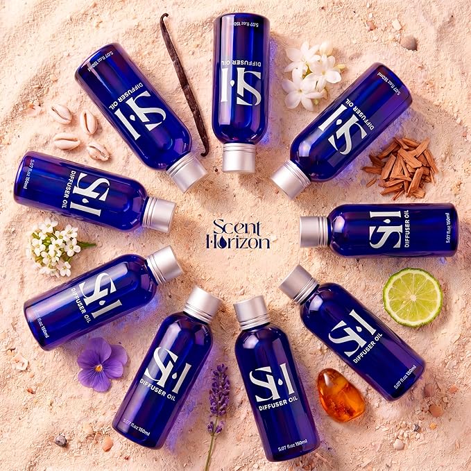 Inspired by 5-Star Hotel Malibu MB02 Hotel Scent Diffuser Oil | 5.07 Fl oz (150 ml) - Waterless Diffuser Oil Refill & Highly Concentrated Fragrance Oil, Diffuser Oil Scents, Hotel Oil Diffuser