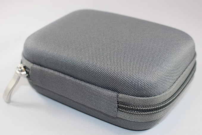 Essential Oil Carrying Case Holds 10 Bottles Perfect for Roller Bottles 5ml - 10ml Multiple Colors! (1 Pack, Gray)