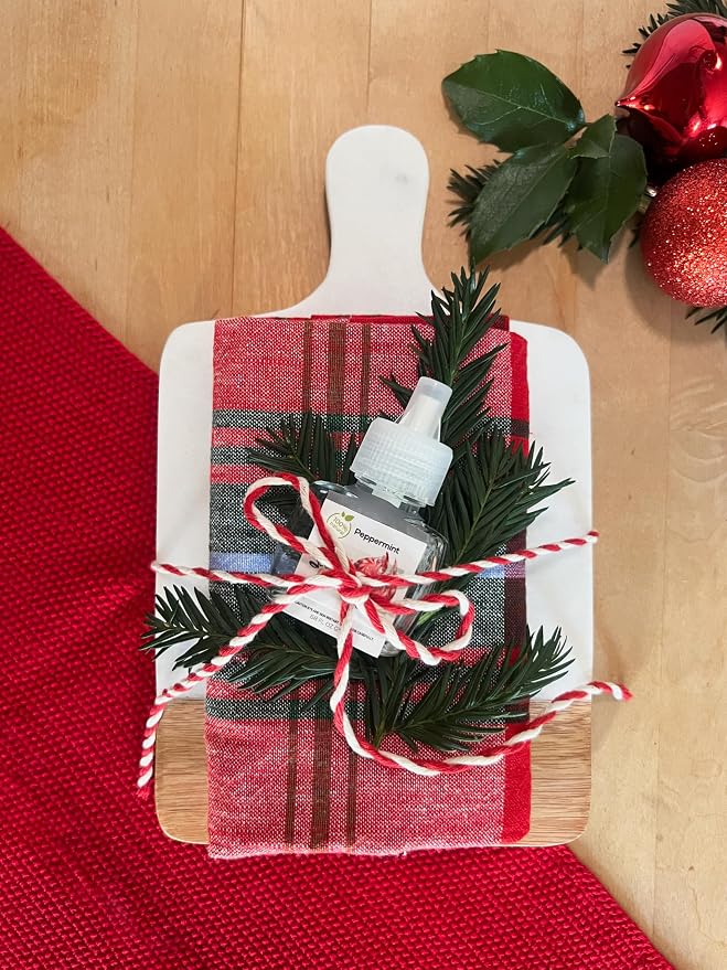 Scent Fill 100% Natural Peppermint Plug in Air Freshener, 4 Scented Oil Refills