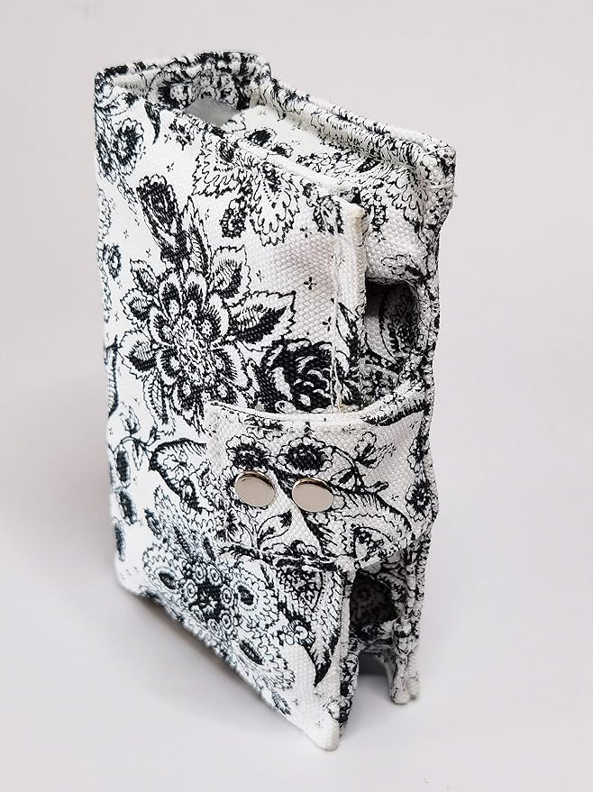 Essential Oil Purse Canvas Oil Pouch Storage Bag 10-bottle 5ml-10ml Perfume Bottle Oil Travel Bag Nail Polish Bag
