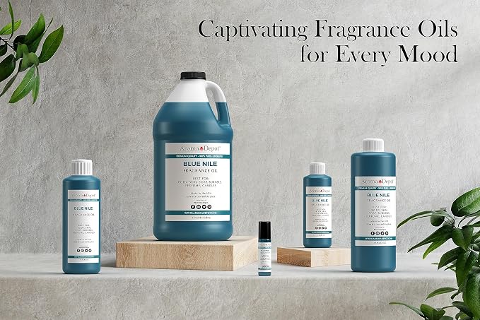 Aroma Depot 30ml. Blue Nile Roll-on Perfume/Skin Body Fragrance Oil. Our Interpretation, Pure-Uncut. Add a Few Drops to Your Aromatherapy Diffuser.