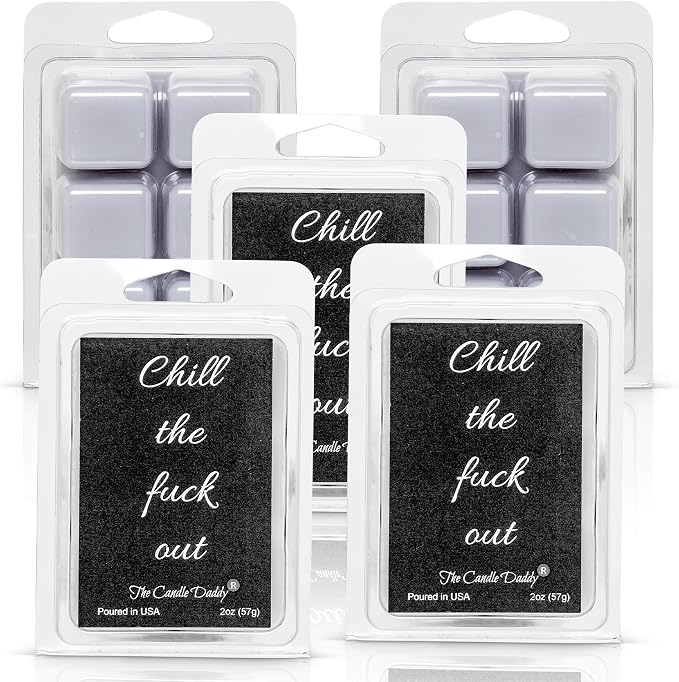 Eucalyptus Scented Wax Melts/Cubes - 2 oz - Chill The Fuck Out