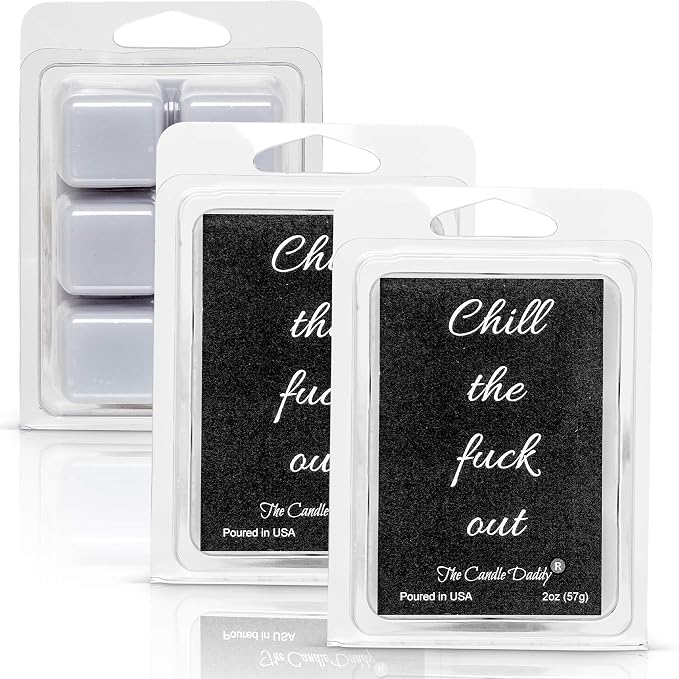 Eucalyptus Scented Wax Melts/Cubes - 2 oz - Chill The Fuck Out