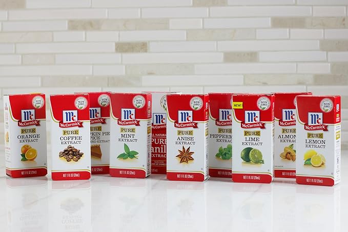 McCormick Pure Peppermint Extract, 1 fl oz (Pack of 2)
