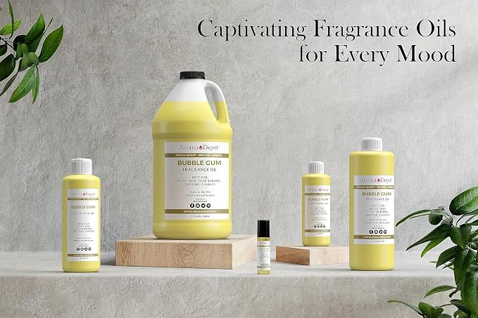 Bubble Gum Type 4 oz. Fragrance Oil I Perfume I Skin Oil I Scented Oil. DIY Projects Such as Candles, Bath Bombs, Body Butters, Creams & Lotions. Few Drops in The Diffuser, Burners, or Warmers.