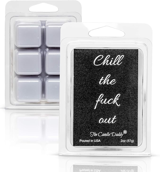 Eucalyptus Scented Wax Melts/Cubes - 2 oz - Chill The Fuck Out
