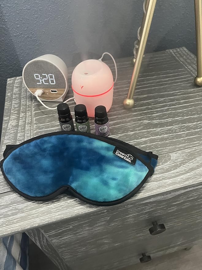 Wild Essentials 220ml Cool Mist Essential Oil Diffuser/Humidifier, Aromatherapy, Nightlight, Portable, USB Power, Auto Off, Room, Office, Car (Pink)