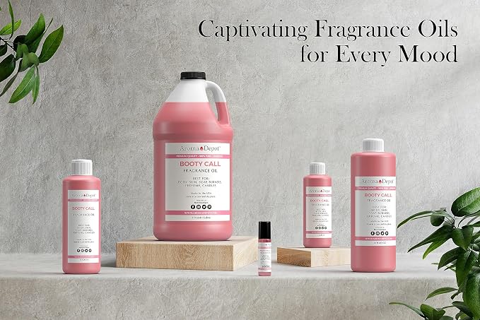 Boo ty Call Type 2oz. Fragrance Oil I Perfume I Skin Oil I Scented Oil. DIY Projects Such as Candles, Bath Bombs, Body Butters, Creams & Lotions. Few Drops in The Diffuser, Burners, or Warmers.