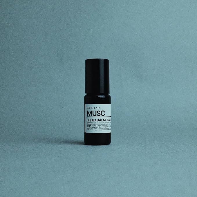 sesneslabs Musc Roll-On, Perfume, Alcohol Free, Olfactive Marker, Niche Scent, Unisex Perfume for Women and Men 10ml/.33 fl OZ