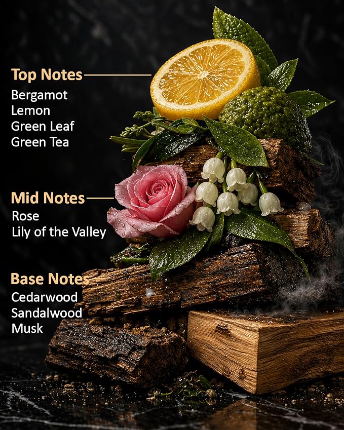 Hotel Diffuser Oil Inspired by Four Seasons Hotel – Fragrance & Essential Oil Blend for Waterless & Cold Air Diffusers – Citrus, Rose, Cedar – Long-Lasting Aroma – Aromatherapy – 2 Fl Oz Glass Bottle