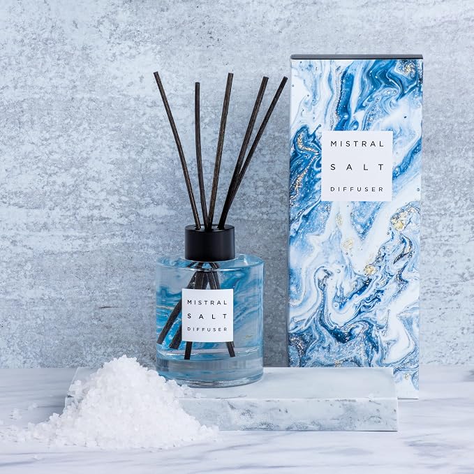 Mistral Marbles Home Fragrance Diffuser, Salt