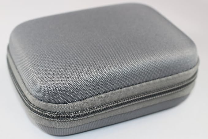 Essential Oil Carrying Case Holds 10 Bottles Perfect for Roller Bottles 5ml - 10ml Multiple Colors! (1 Pack, Gray)