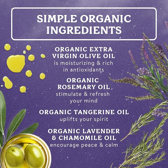 Badger Stress Soother Balm, Organic Essential Oil Aromatherapy, Calm & Soothe the Mind, Easy to Use Portable Stick, Effective Self Care, .6 oz