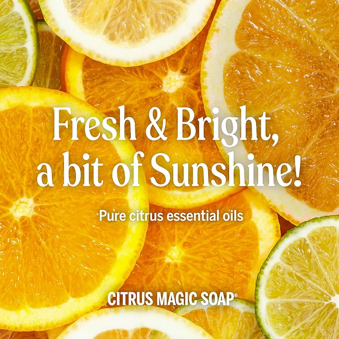 Dr. Bronner's Magic Soap-Pure-Castile Liquid Refill (Citrus, 32 ounce, 1-Pack) - Made with Regenerative Organic Certified Oils, For Body, Hair, Laundry, Pets & Dishes - Concentrated, Vegan, Non-GMO